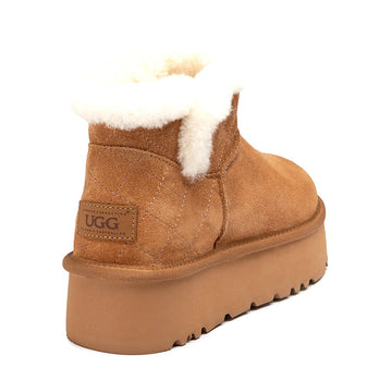 Logo Mini Platform Ugg Boots