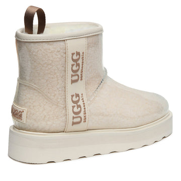 Platinum Coated Rain Ugg Boots