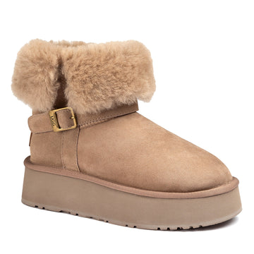 UGG Short Belt Platform Boots