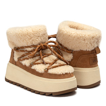 Shearling Platform Ugg Boots