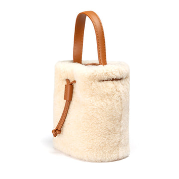 UGG Premium Fluffy Bucket Bag
