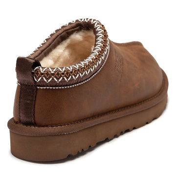 Tas Oiled Leather Ugg Slipper