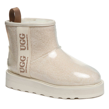 Platinum Coated Rain Ugg Boots