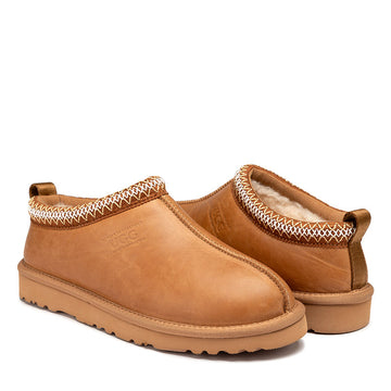 Tas Oiled Leather Ugg Slipper