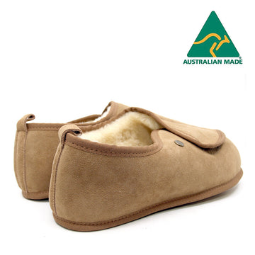 Australian Made - Pat Velcro Ugg Slippers