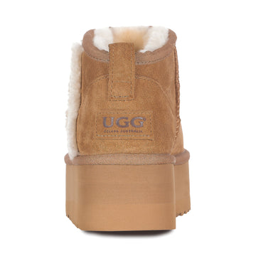 Mini Platform Logo Uggs