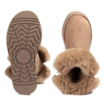 UGG Short Belt Platform Boots