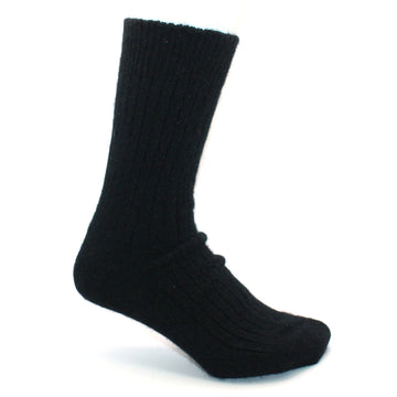 Premium Possum and Merino Wool Ribbed Socks