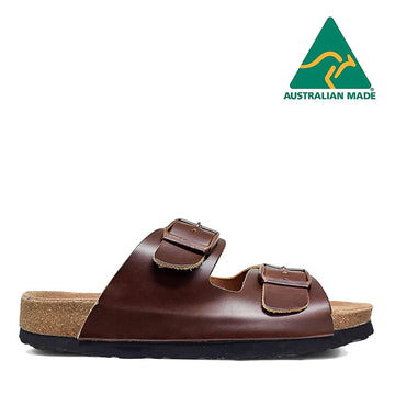 Made in Australia - Roman Leather Ugg Slippers