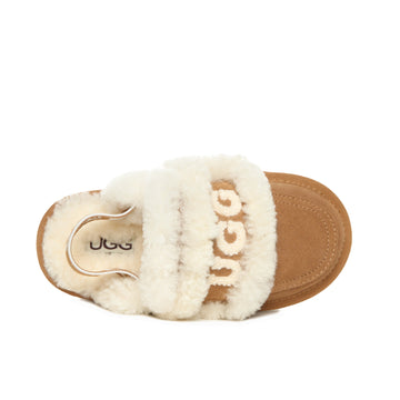 Little Trisha Fluffy Uggs