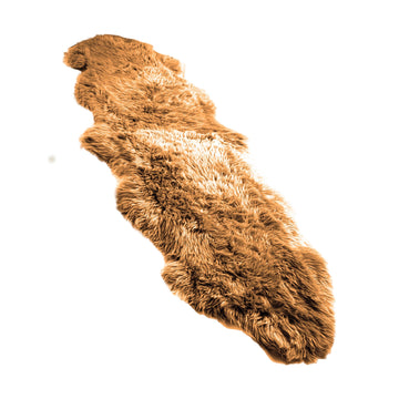 Australian Premium Colored  Sheepskin Rug Double