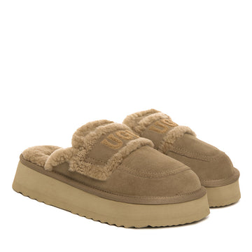 Trisha Fluffy Platform Uggs