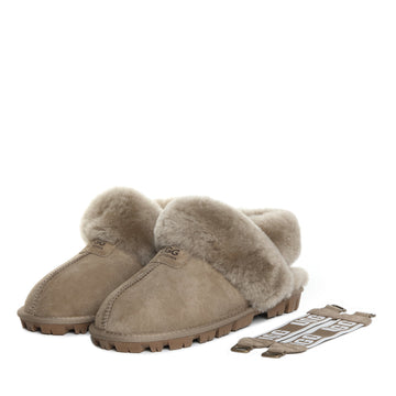 Fluffy Strap Ladies Scuff Uggs
