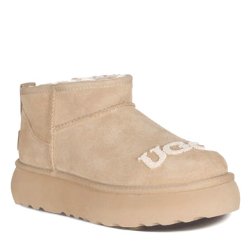 Platform Logo Mini Ugg Boots