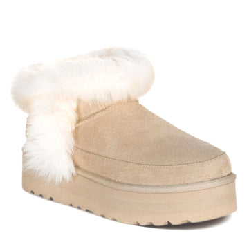 Mini Fluffy Platform Uggs
