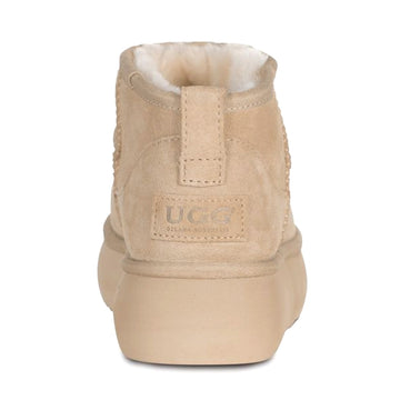 Platform Logo Mini Ugg Boots
