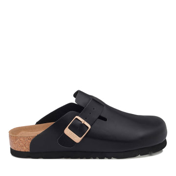 Smooth Leather Ugg Slippers