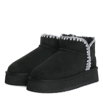 Premium Mini Platform Stitch Uggs