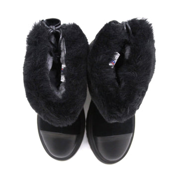 Short Furry Uggs short boots with a fluffy collar view 9