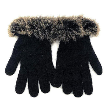 Premium Possum and Merino Wool - Fur Trim Gloves