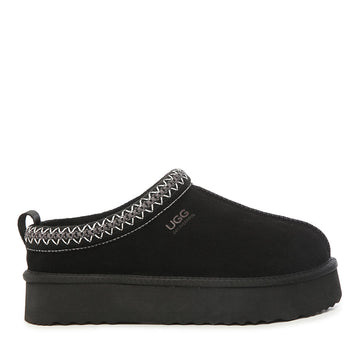 Platinum Tassie Platform Ugg Slippers