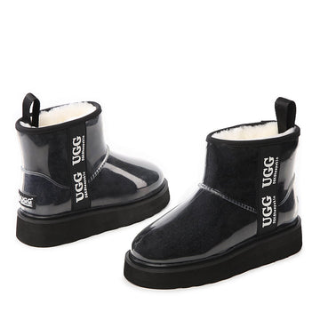 Platinum Coated Rain Ugg Boots