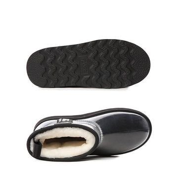 Platinum Coated Rain Ugg Boots
