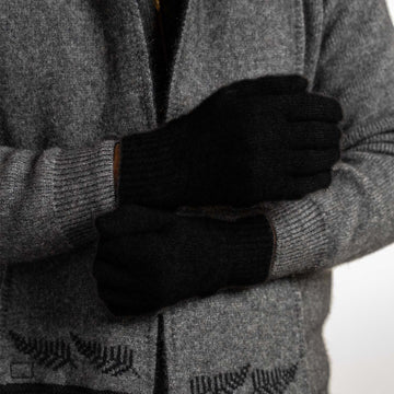 Premium Possum and Merino Wool - Plain Gloves