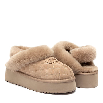 Fluffy Strap Platform Uggs