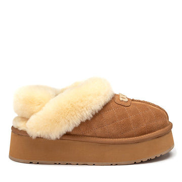 Fluffy Strap Platform Uggs