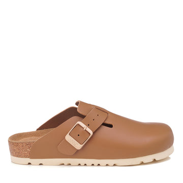 Smooth Leather Ugg Slippers