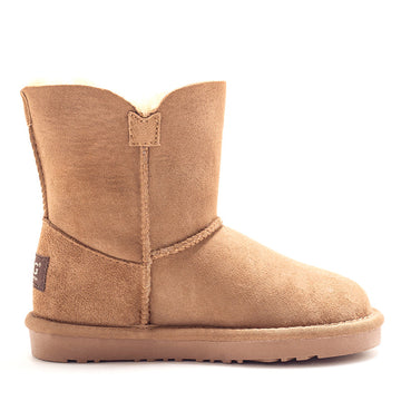 Kids Button Ugg Boots
