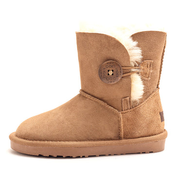Kids Button Ugg Boots