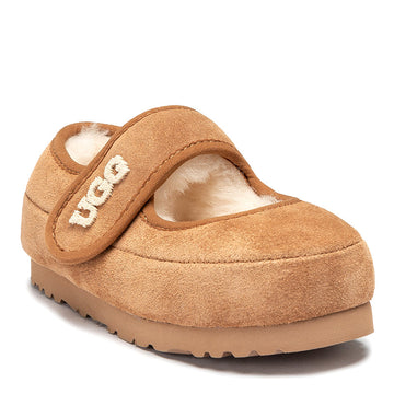 Kids Velcro Ugg Slippers