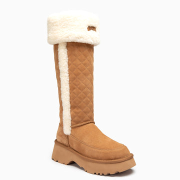 Premium Tall Platform Ugg Boots