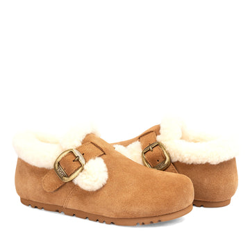 Fluffy Belts Ugg Slippers