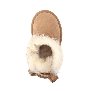 Kids Mini Bow Ugg Boots