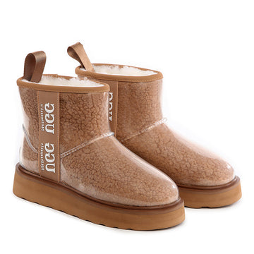 Platinum Coated Rain Ugg Boots
