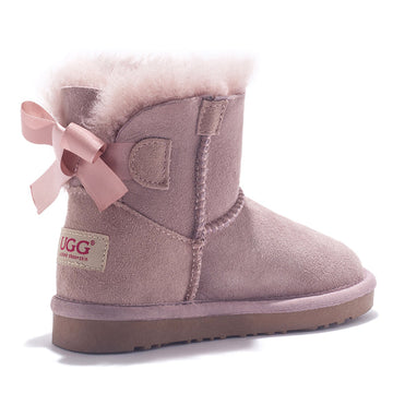 Kids Mini Bow Ugg Boots