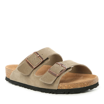 Platinum Buckle Ugg Slippers