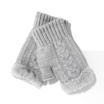 Platinum Fingerless Gloves Uggs