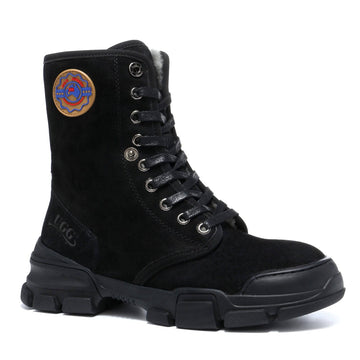Outdoor Ugg Boots - UGG Jane Lace Up Boots - Original UGG Australia Classic