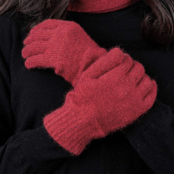 Premium Possum and Merino Wool - Plain Gloves