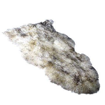 Australian Premium Colored Sheepskin Rug Single