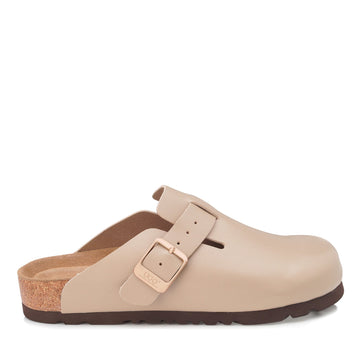 Smooth Leather Ugg Slippers