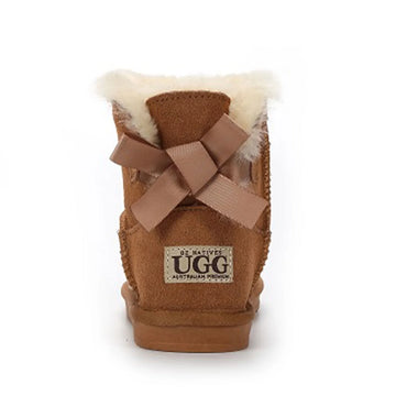 Ugg Boots - UGG Lily Kids Back Bow Boots - Original UGG Australia Classic