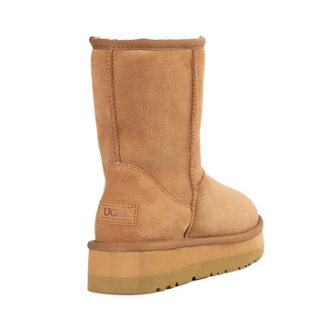 Ugg Boots - UGG Platform Classic Short Boots - Original UGG Australia Classic
