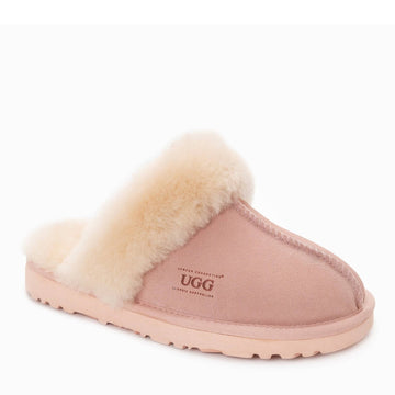  - UGG Joan Unisex Scuffette Suede - Original UGG Australia Classic
