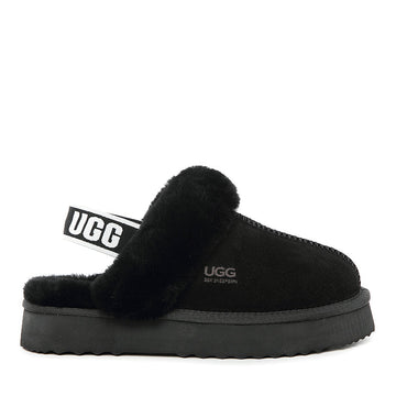 Platinum Slingback Scuff Uggs