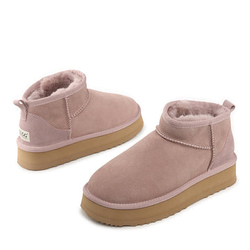 Platinum Ultra Mini Platform Ugg Boot